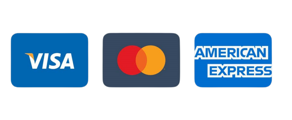 Accepted forms of payment