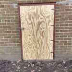 4225 New Crawlspace door