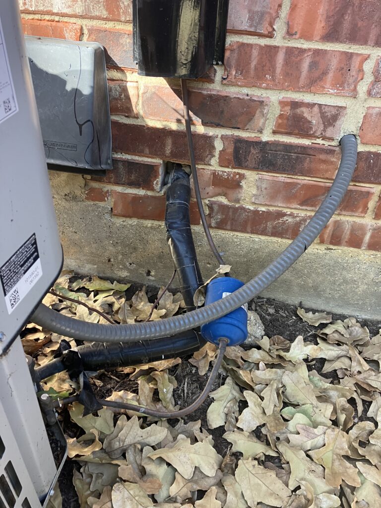 rat entry point in a/c entrancy