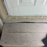 rat entry on floor