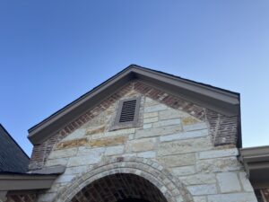 Squirrel entry point gable vent